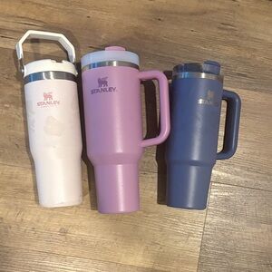 Stanley Pink and Blue Insulated Mugs